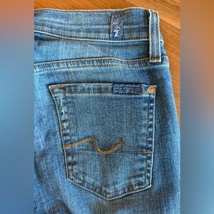 7 For All Mankind Skinny Ankle Jeans